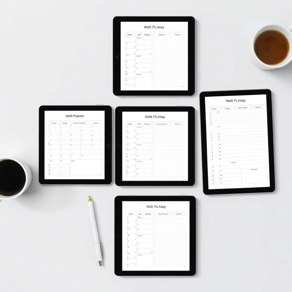 Weekly Planner Set